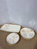 9-Piece Melamine Snowflake Dish Set