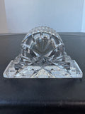 Waterford Crystal Wharton Small Mantel Clock AS IS (READ DESCRIPTION CAREFULLY)