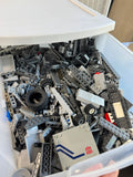 Large Lot of Assorted Legos in 2 Sterilite 3-Drawer Storage Units