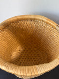 Woven Wicker Rice Basket