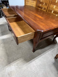 Large Rectangular Coffee Table with Drawers on Both Sides