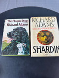 Pair of Richard Adams Vintage Hardcover Fiction Books