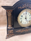 Heavy Ansonia Mantle Clock With Cherubs - NOT TESTED