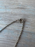 Abalone & Silver Tone Sailboat Necklace