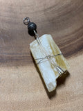 Wrapped Calcite Pendant
