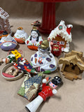 Assorted Holiday And Ornament Lot