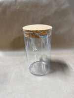 Clear Glass Pitcher With Cork Lid