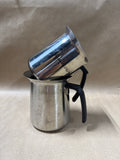 Pair Of Stainless Steel Frothing Pitchers