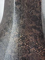 Faux Snakeskin Bell Lampshade
