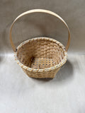Small Woven Basket - Signed By Ezra Carson