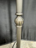 Tiffany Style Roses Stained Glass 2-Way Floor Lamp (WORKS)