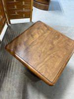 Ethan Allen Square End Table with Laminate Top
