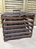 Antique Wooden Egg Crate
