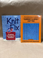 (H) Lot Of 4 Knitting Books