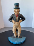 Cast Iron Vintage Uncle Sam Door Stop