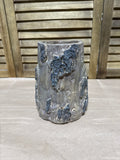 Resin Wood Style Owl Planter