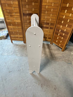Lightweight White Painted Quilt Rack