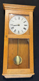 Riffe’s Wood Products Westminster Chime Pendulum Wall Clock (WORKS)