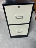 Two Drawer File Cabinet, AS IS