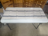 Cream & Blue Tone Table Runner, 78"x16"
