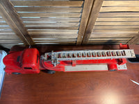 Vintage Structo Fire Dept Pressed Metal Fire Truck
