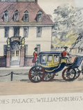 Royal Governor’s Palace Williamsburg, VA print