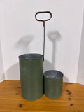 Rustic Style Metal Plant Holder