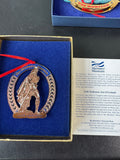 Trio of Mariner’s Museum Ornaments in Boxes