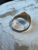 10K Gold Signet Ring SIZE 5.5