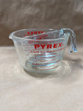8 And 4 Cup Pyrex Measuring Cup Red Letting