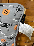 C- Halloween Themed Dog Bed, by Skull & Bones