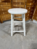 White Painted Stool