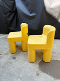 Little Tikes Plastic Chair Pair