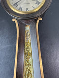 Seth Thomas 8 Day Reverse Painted Sailboat Banjo Wall Clock