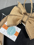 Kirklands Autumn Plaid Hanging “C” Decor