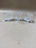Oleg Cassini Crystal Candle Votives With Box