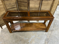 Console Table with Glass