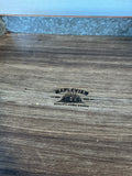 Mapleview Farmhouse Galvanized Tin & Wood Tray