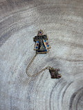 14K Chi Eta Phi Sorority Pin with Letter K