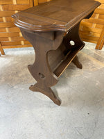 Side Table with Magazine/Book Storage