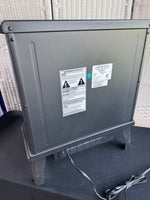 Duraflame Black Electric Fireplace (WORKS)
