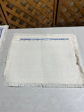 Bunny Blue/White Table Runner and (4) Placemats