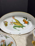 15-Piece Royal Worcester England Evesham Gold Trim Serving China Set