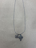 Sterling Chain with Cross Pendants