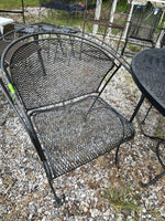 Metal Patio Table with (3) Chairs