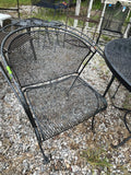 Metal Patio Table with (3) Chairs