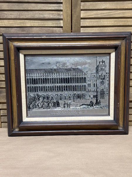 Architecture of Master Bono of S. Marco - Metal Etching