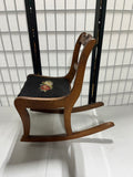 Doll/Child's Needlework Rocking Chair