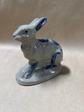 Beaumont Brothers Pottery Bunny Rabbit Salt Glaze Figurine