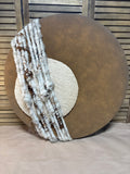 C. Ann Savell “Concentric” Textured Art; Signed